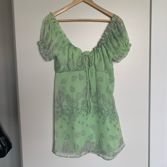 Urban Outfitters Paisley Dress🤍 - Picture 2 of 4